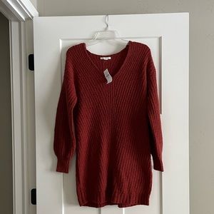 AE V-Neck Sweater Dress